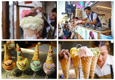 아이스크림이없는 여름은 완전하지 않습니다.